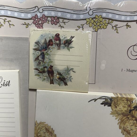 VTG Victorian Kitchen Set Shopping List, Labels, Notepad, Magnets, Recipe Cards - Picture 4 of 16